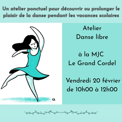 Atelier Danse Libre 2h