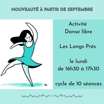 Danse libre à Les Longs Prés