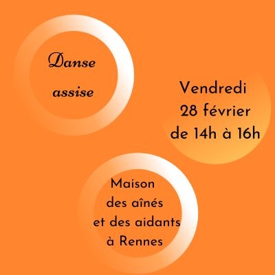 Danse assise avec l'association Globalcité